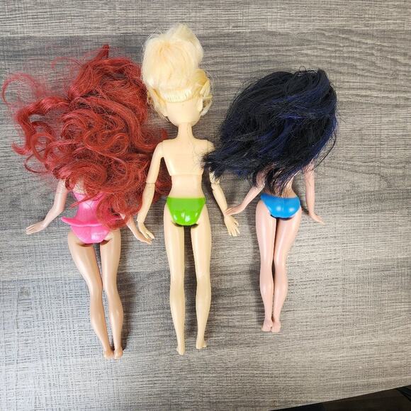 Lot of 3 Disney Tinkerbell Fairy Dolls Rosetta Silvermist‎ - Picture 3 of 3